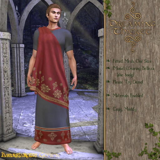 Dreaming Thicket - Laurel Robe - Nightshade