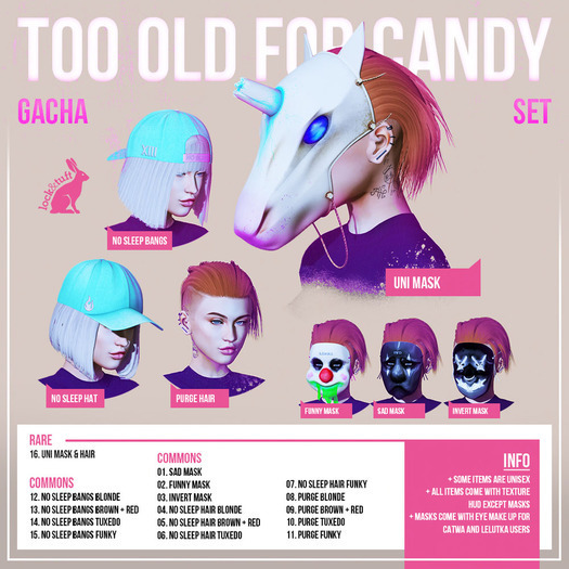 13. lock&tuft - no sleep bangs brown + red COMMON