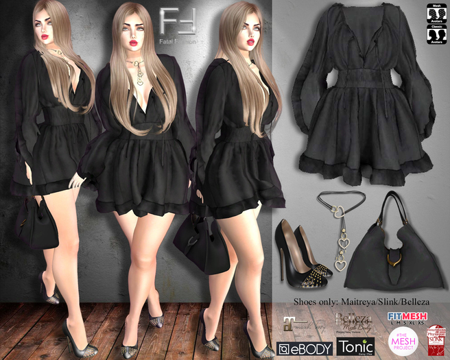 Outfit 037: Dress, Shoes, Bag, Necklace