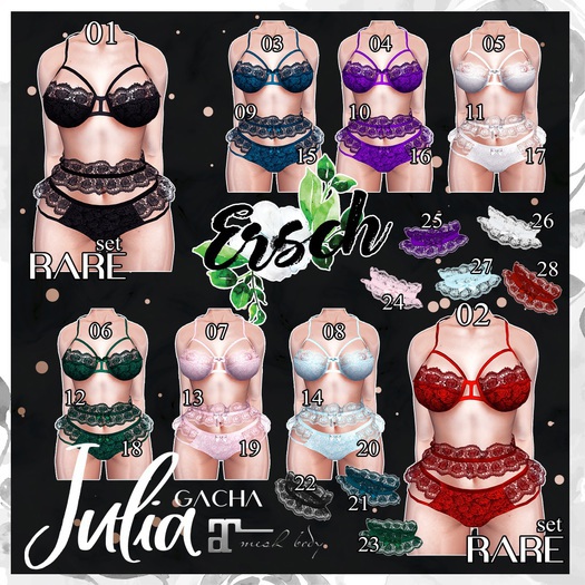 21. ERSCH - Julia Gacha MAITREYA Choker Navy