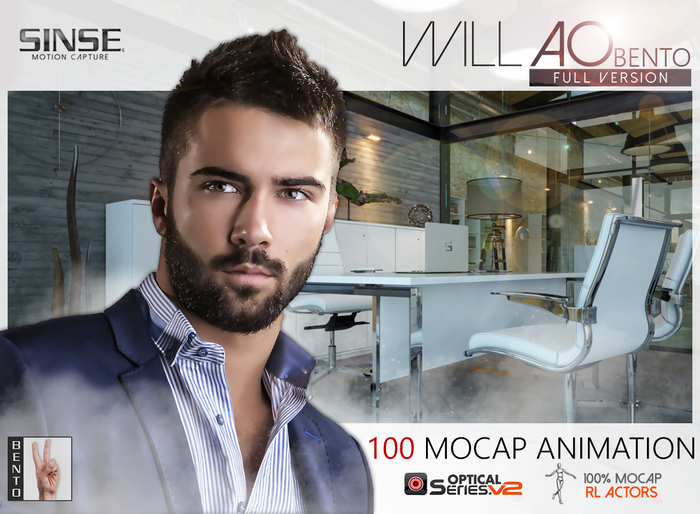 Second Life Marketplace - [SINSE] WILL AO BENTO Full Version Motion ...