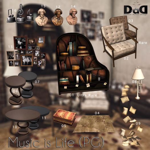 DaD DESIGN "04 Corrugated Brown Rug" m/t box