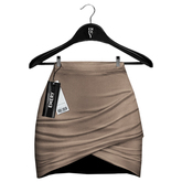 Emery Khloe Wrap Skirt Tan