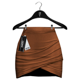 Emery Khloe Wrap Skirt Bronze