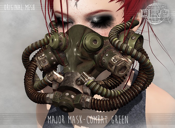 -DRD- Major Mask Pack - Combat Green (add)