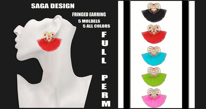 SaGa Design FULL PERM Earring 5 Models 2