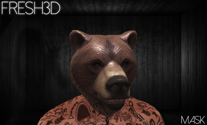 Fresh3D Bear Mask