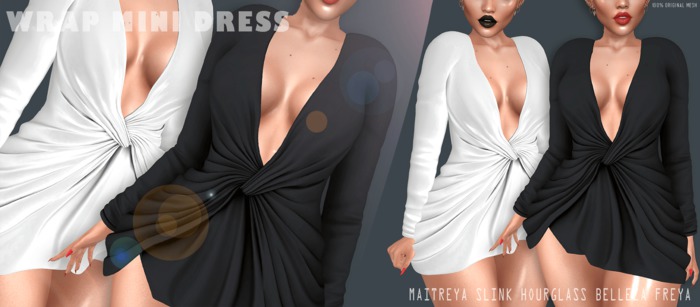 iS Wrap Mini Dress DEMO