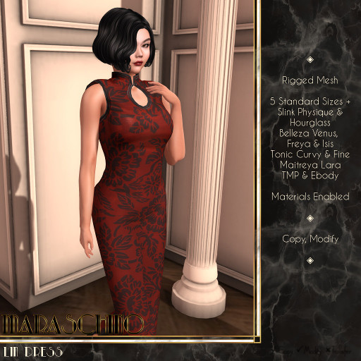 Maraschino - Lin Dress - Scarlet