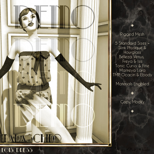 Maraschino - Lois Dress - DEMO 