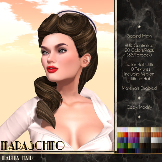 Maraschino - Marina Hair - Fatpack