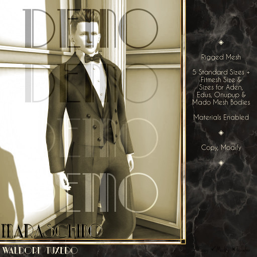 Maraschino - Waldorf Tuxedo - DEMO