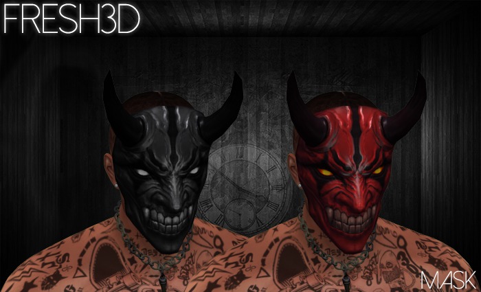 Fresh3D Devil Mask