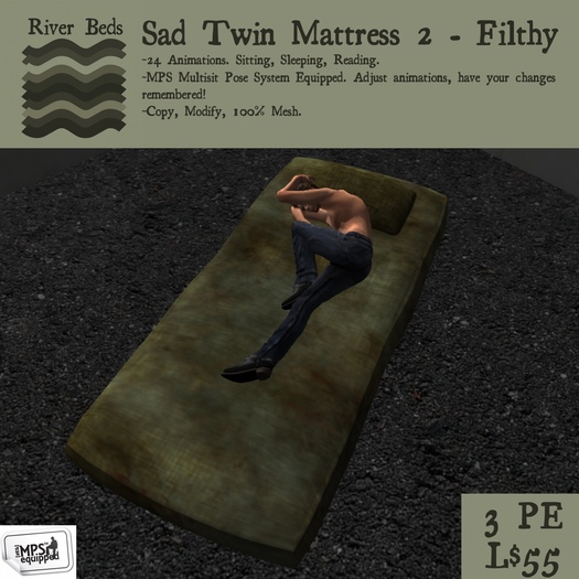 Sad Twin Mattress 2 - Filthy