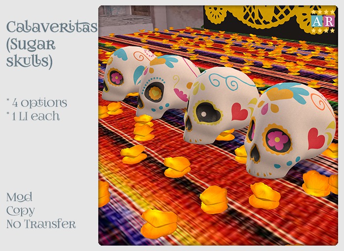 * AR * - Sugar skulls