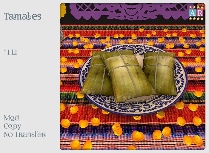 * AR * - Tamales