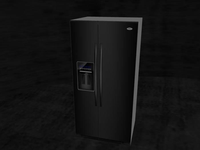 modern fridge drink giver