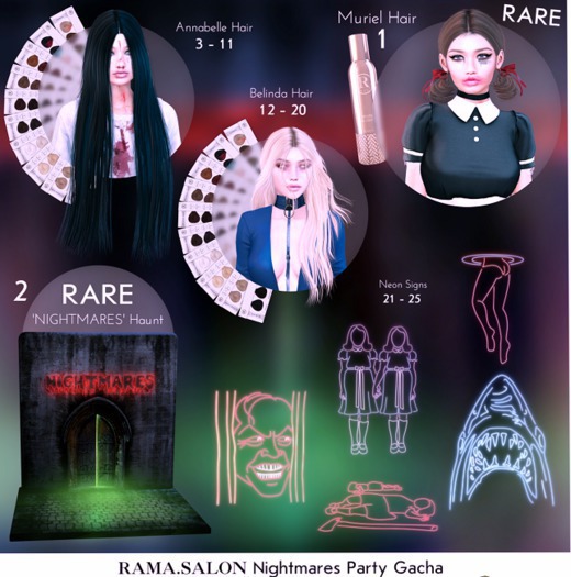 #selfie_RAMA - 'NIGHTMARES' Haunt  RARE
