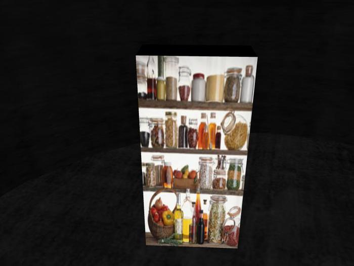 Kitchen Pantry gives food