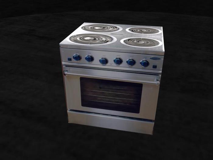 Oven with food and drinks giver