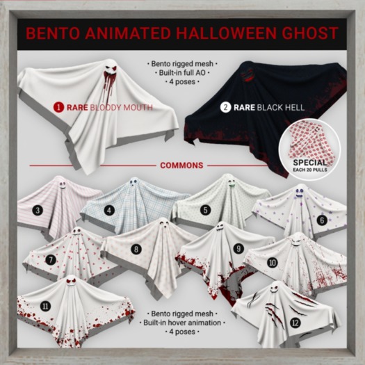 SEmotion Libellune Haloween Ghost #12