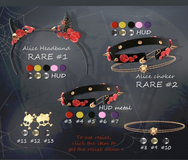 *Bonita* Alice necklace gold #9