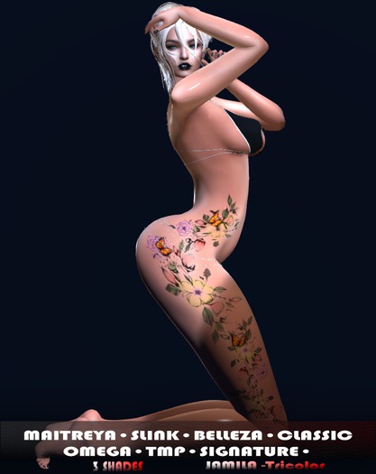 ~KIRA TATTOO~JAMILA TRICOLOR