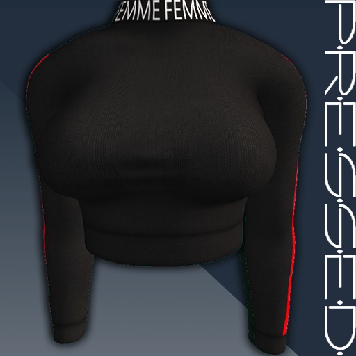 [Pressed] Femme shirt_ Jet