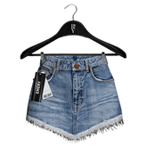 Emery Delilah Denim Skirt Light Blue