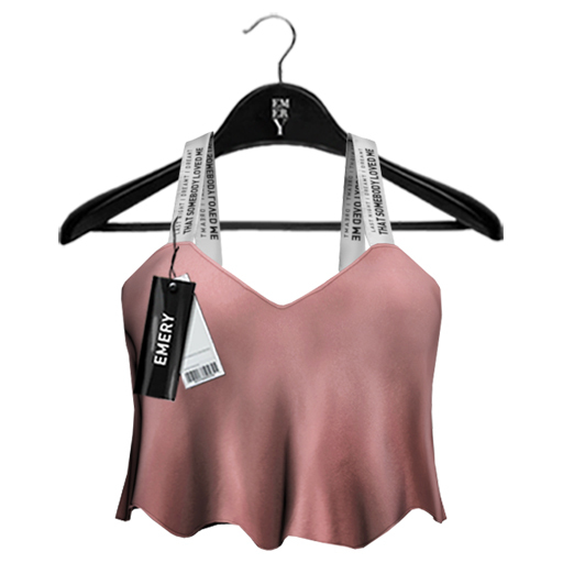 Emery Somebody Loved Me Top Pink