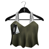 Emery Somebody Loved Me Top Olive