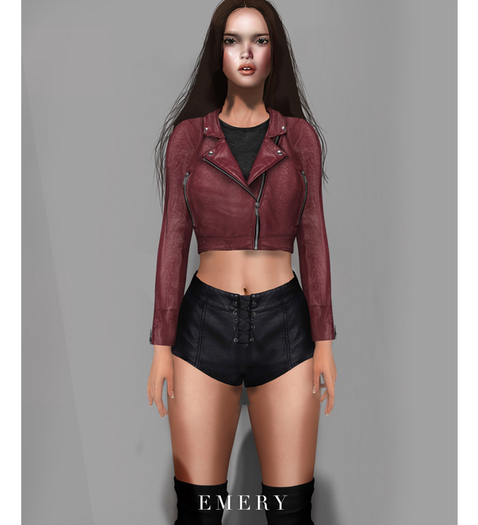 Emery Hailey Biker Jacket DEMO