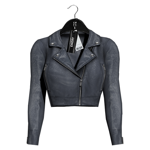 Emery Hailey Biker Jacket Slate