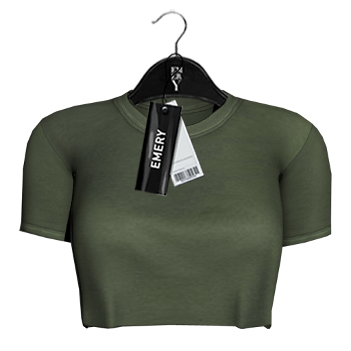 Emery Colorado Cropped Tee Mili