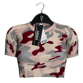 Emery Colorado Cropped Tee Camo3
