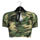 Emery Colorado Cropped Tee Camo1