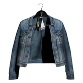 Emery Texas Jacket Over The Shoulder Fade Blue