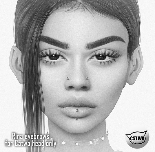 M.CRIMSON - Rina eyebrows (Catwa) DEMO