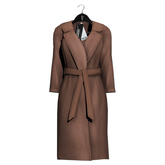 Emery Flor Coat Taupe