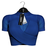 Emery Karl Crossover Top Blue