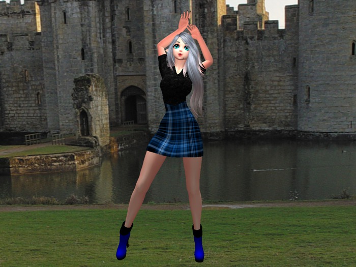 --{Mefy's}--Cute Dress Plaid 5