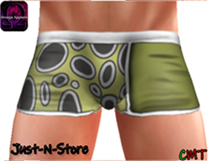 JustNstore - Yellow With Circles Mens Underwear