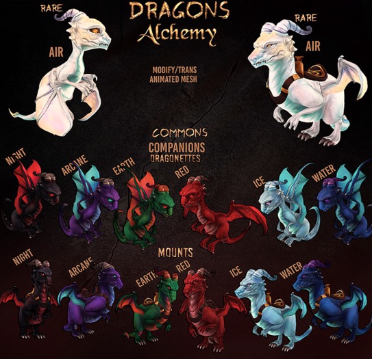Alchemy - Dragonette - EARTH [box]