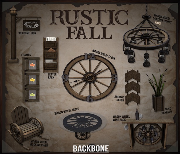 BackBone Rustic Fall - Frames
