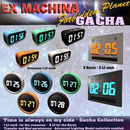 Ex Machina - Chronos 6 - White 1.1 RARE