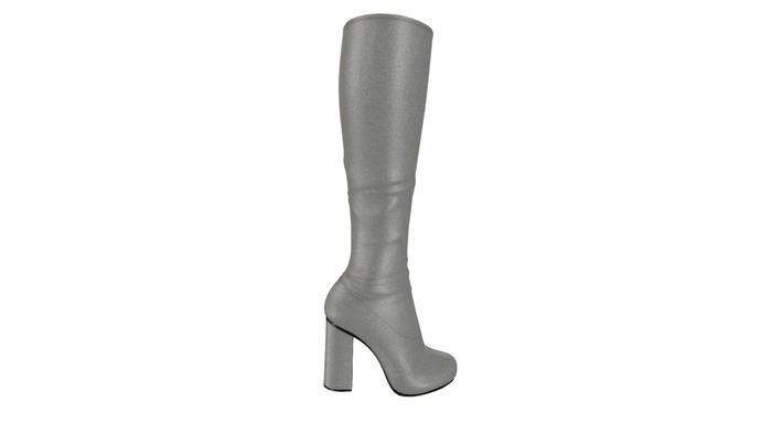 .Ecce Bellus:. Go Go Boot Silver Glitter-Maiterya, Other mesh bodies