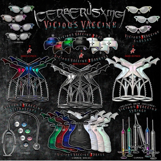 8. [CX] Vicious Vaccine - Hat ( Oil Spill // 1 )
