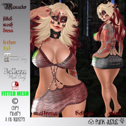 Maneater by Punk JUSTUS - TEXTURE HUD