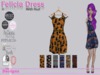 Felicia dress with hud h
