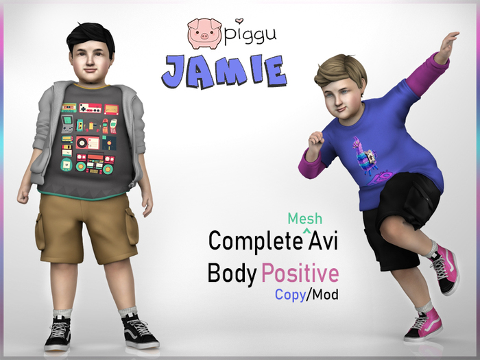 piggu Jamie(M) Avatar 1.1 - Starter Pack